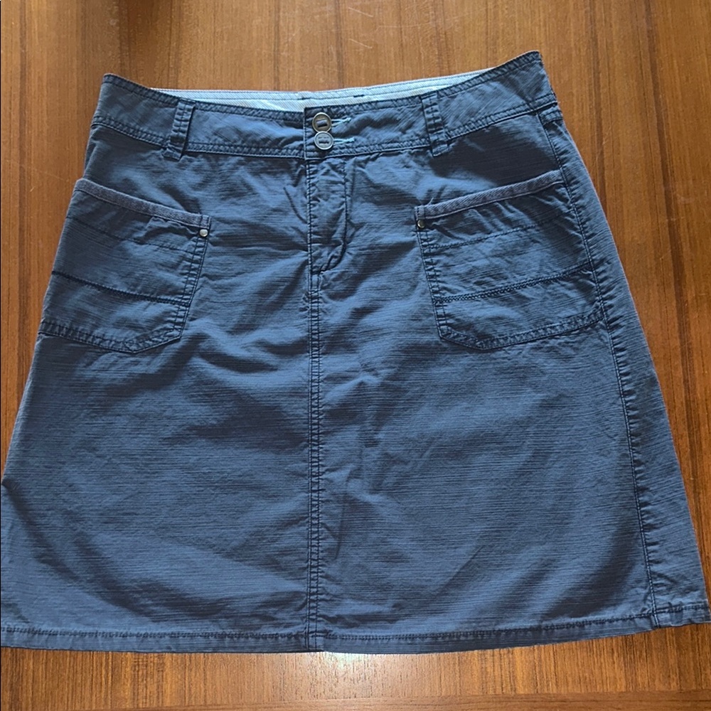 Horny Toad Blue Women's Skirt, size 8